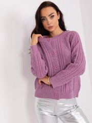 Megztinis moterims FKRS5336.4774, violetinis kaina ir informacija | Megztiniai moterims | pigu.lt