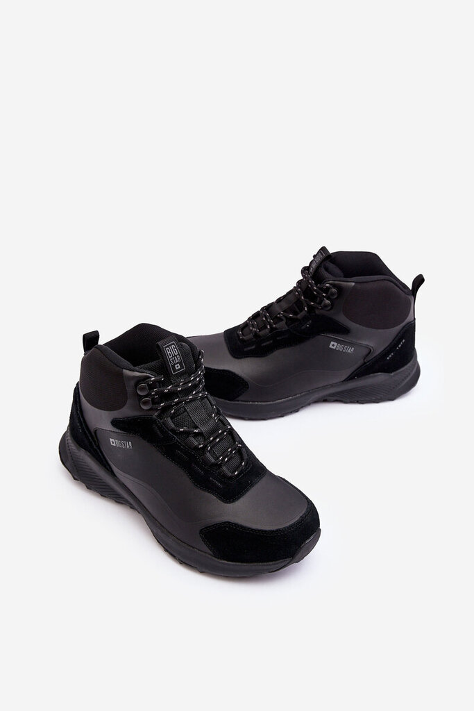 Žygio batai vyrams Big Star mm174334 Bsb28086.1268, juodi kaina ir informacija | Vyriški batai | pigu.lt