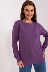 Megztinis moterims AT LKK1865632942, violetinis kaina ir informacija | Megztiniai moterims | pigu.lt