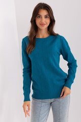 Megztinis moterims AT LKK1865552942, mėlynas kaina ir informacija | Megztiniai moterims | pigu.lt