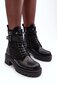 Auliniai batai moterims Goe Bsb27709.2681, juodi kaina ir informacija | Aulinukai, ilgaauliai batai moterims | pigu.lt