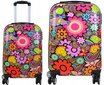 Vaikiškas lagaminas SunBag Flower, gėlėtas kaina ir informacija | Lagaminai, kelioniniai krepšiai | pigu.lt