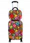 Vaikiškas lagaminas SunBag Flower, gėlėtas kaina ir informacija | Lagaminai, kelioniniai krepšiai | pigu.lt