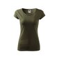 Marškinėliai moterims Malfini Pure SW959891, žali kaina ir informacija | Marškinėliai moterims | pigu.lt