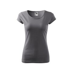 Marškinėliai moterims Malfini Pure SW959893, pilki цена и информация | Футболка женская | pigu.lt