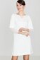 Suknelė moterims Lenitif LKK1193321904, balta kaina ir informacija | Suknelės | pigu.lt