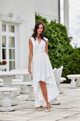 Suknelė moterims Roco Fashion LKK186631.2684, balta цена и информация | Платья | pigu.lt