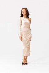 Suknelė moterims Roco Fashion LKK186627.1266, smėlio spalvos цена и информация | Платья | pigu.lt