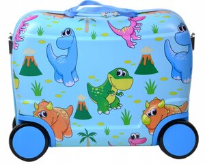 Детский чемодан SunBag Dino цена и информация | Чемоданы, дорожные сумки | pigu.lt