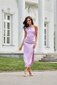 Suknelė moterims Roco Fashion LKK186645.1266, violetinė kaina ir informacija | Suknelės | pigu.lt