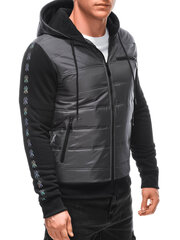 Куртка мужская межсезонная С615 - темно-серая 123541-7 цена и информация | Мужские куртки | pigu.lt
