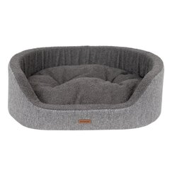 Лежак для собаки Amiplay Malmo Ellipse 2 в 1 ECO, разные размеры, серый цвет цена и информация | Лежаки, домики | pigu.lt