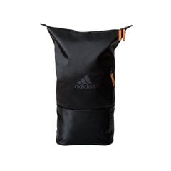 Unisex Adidas lietui nepralaidi talpi kuprinė, padelio, juoda цена и информация | Мужские сумки | pigu.lt