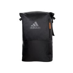 Unisex Adidas lietui nepralaidi talpi kuprinė, padelio, juoda цена и информация | Мужские сумки | pigu.lt