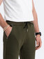 Kelnės vyrams Ombre Clothing, žalios kaina ir informacija | Vyriškos kelnės | pigu.lt
