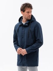 Куртка весна-осень C451, темно-серая цена и информация | Мужские куртки | pigu.lt