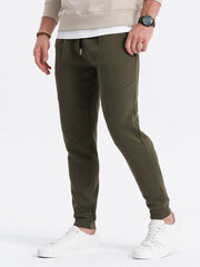 Мужские спортивные штаны-джоггеры - оливковый V2 OM-PASK-22FW-008 123256-7 цена и информация | Спортивные мужские брюки | pigu.lt