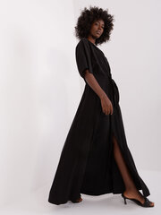 Женское черное платье оверсайз цена и информация | Платья | pigu.lt