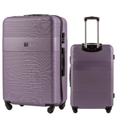 Didelis lagaminas Wings 5398, 75cm violetinis kaina ir informacija | Lagaminai, kelioniniai krepšiai | pigu.lt