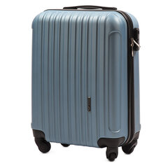 Маленький чемодан Wings 2011, 55cm синий цена и информация | Чемоданы, дорожные сумки | pigu.lt