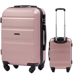 Mažas lagaminas Wings AT01, 55cm rožinis kaina ir informacija | Lagaminai, kelioniniai krepšiai | pigu.lt