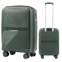 Маленький чемодан Wings DQ181, 55cm зеленый цена и информация | Чемоданы, дорожные сумки | pigu.lt