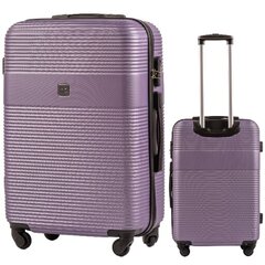 Vidutinis lagaminas Wings 5398, 65cm violetinis kaina ir informacija | Lagaminai, kelioniniai krepšiai | pigu.lt