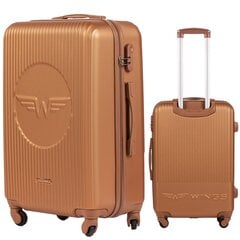 Vidutinis lagaminas Wings SWL01, 65cm rudas kaina ir informacija | Lagaminai, kelioniniai krepšiai | pigu.lt