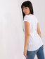 Marškinėliai moterims Lily Rose, balti цена и информация | Marškinėliai moterims | pigu.lt