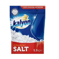 Соль для посудомоечных машин Kalyon, 1,5 кг цена и информация | Очистители | pigu.lt