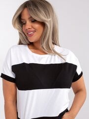 Женская белая блузка больших размеров цена и информация | Женские блузки, рубашки | pigu.lt