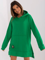 свитер ba-sw-8014.17p флуо-зеленый цена и информация | Женские толстовки | pigu.lt