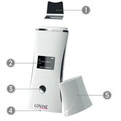 Аппарат для чистки лица Lovine 5в1 LOVRB10 цена и информация | Приборы для ухода за лицом | pigu.lt