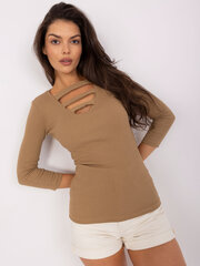 блузка em-bz-hs-21-520.49p camel цена и информация | Женские блузки, рубашки | pigu.lt