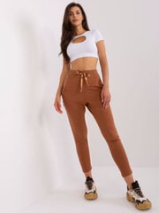 спортивные штаны em-dr-hw-20-389.36 светло-коричневые цена и информация | Женские брюки | pigu.lt