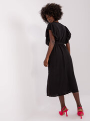 Suknelė moterims Italy Moda, juoda цена и информация | Платья | pigu.lt