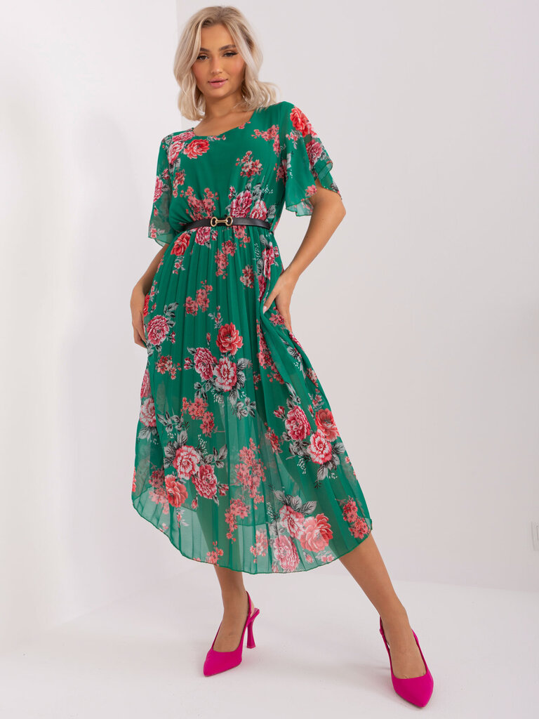 Suknelė moterims Italy Moda, žalia цена и информация | Suknelės | pigu.lt