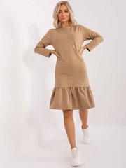 платье em-sk-hs-21-489.85 темно-бежевый цена и информация | Платья | pigu.lt