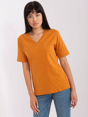 Marškinėliai moterims Lily Rose, oranžiniai kaina ir informacija | Marškinėliai moterims | pigu.lt