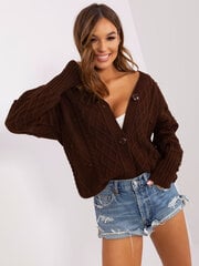 свитер ba-sw-8005.00p темно-коричневый цена и информация | Женские кофты | pigu.lt