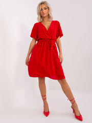 Женское красное платье оверсайз цена и информация | Платья | pigu.lt