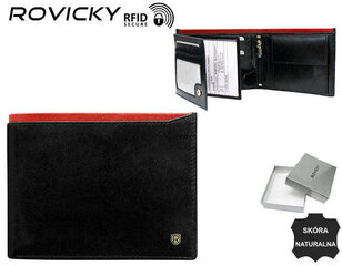 rfid odinė piniginė rovicky n992-rvt kaina ir informacija | Vyriškos piniginės, kortelių dėklai | pigu.lt