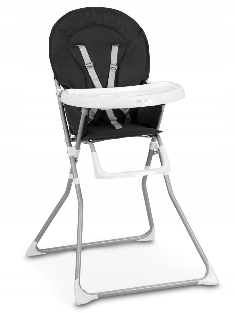 Maitinimo kėdė Ricokids Fando, gray/black kaina ir informacija | Maitinimo kėdutės | pigu.lt