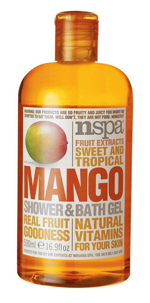 Mangų aromato dušo želė NSPA 500 ml kaina ir informacija | Dušo želė, aliejai | pigu.lt
