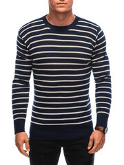 Мужской свитер Е220 - темно-синий 123114-78 цена и информация | Мужские свитера | pigu.lt