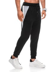 Спортивные брюки мужские P1394 - черные 123051-7 цена и информация | Мужская спортивная одежда | pigu.lt