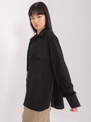 Marškiniai moterims Lakerta LK-KS-509356.27P, juodi kaina ir informacija | Palaidinės, marškiniai moterims | pigu.lt