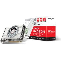 Sapphire Pulse AMD Radeon RX 6500 XT ITX Pure kaina ir informacija | Vaizdo plokštės (GPU) | pigu.lt