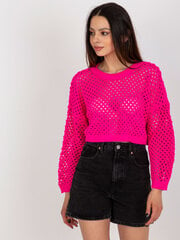 свитер ba-sw-9008.35p флуо розовый цена и информация | Свитера женские | pigu.lt
