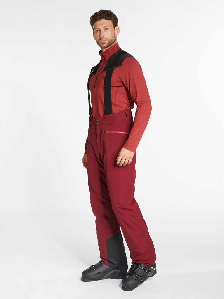 Slidinėjimo kelnės vyrams Ziener 234206-326, raudonos kaina ir informacija | Vyriškа slidinėjimo apranga | pigu.lt